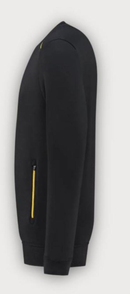 Tricorp Sweatshirt Accent, Black-Yellow