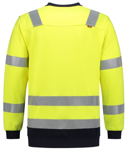 TRICORP-Warn-Schutz-Sweatshirt, Multinorm, langarm, 280 g/m, warngelb