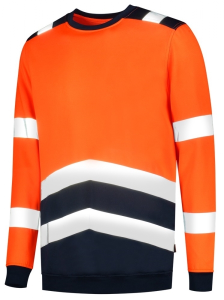TRICORP-Warnschutz-Sweatshirt, Bicolor, 280 g/m, orange-ink