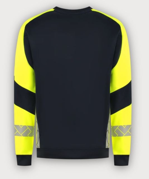 Tricorp Warnschutz Sweatshirt Reflective Redefined, Ink-Fluor Yellow