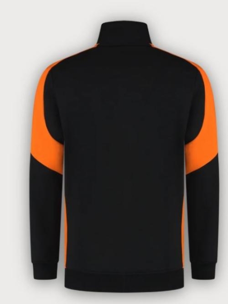 Tricorp Sweatjacke Bicolor Redefined, Black-Orange