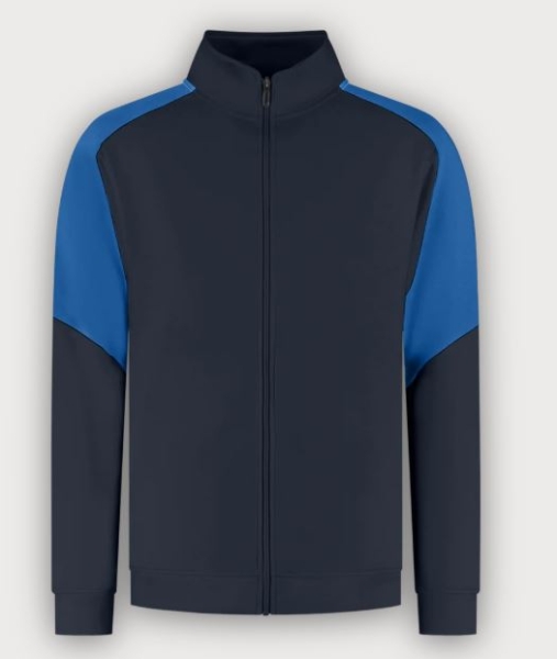 Tricorp Sweatjacke Bicolor Redefined, Ink-Royal Blue