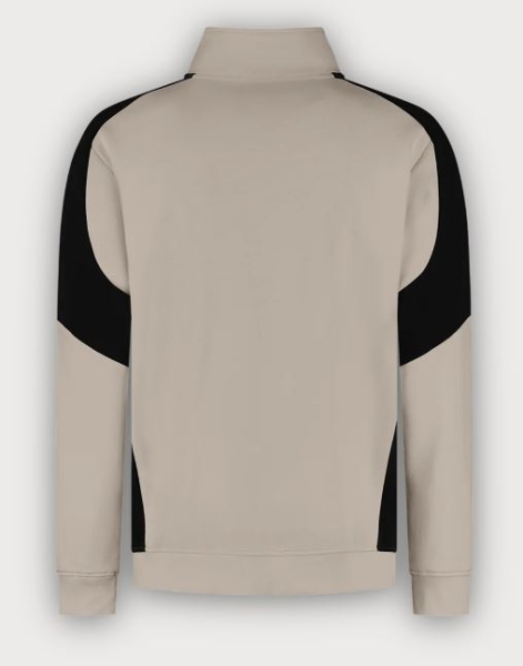 Tricorp Sweatjacke Bicolor Redefined, Sand-Black