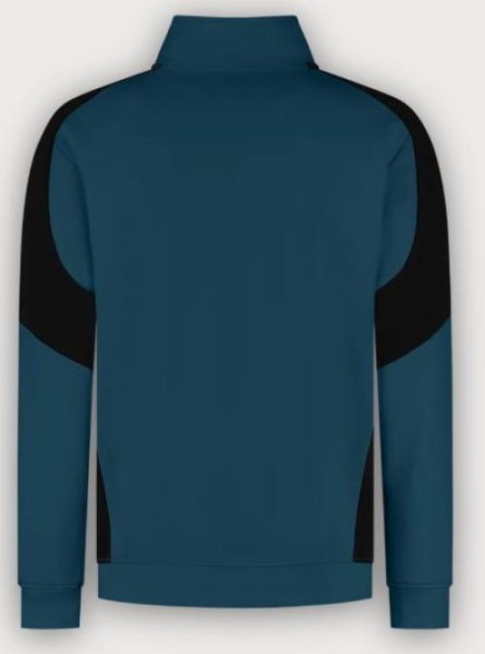 Tricorp Sweatjacke Bicolor Redefined, Teal-Black