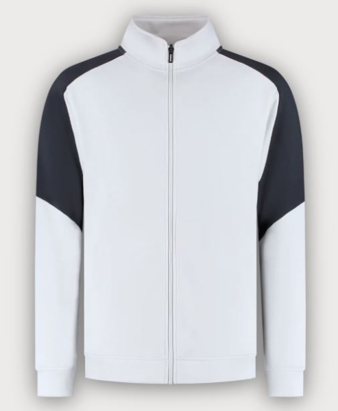 Tricorp Sweatjacke Bicolor Redefined, White-Anthracite