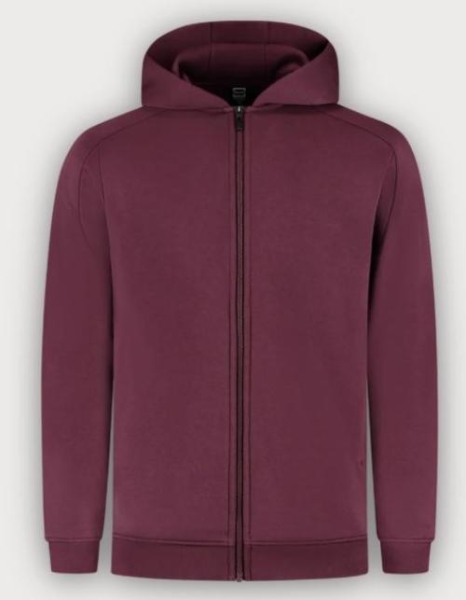 Tricorp Sweatjacke Kapuze Redefined, Bordeaux