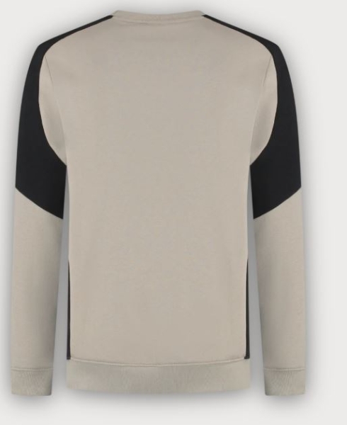 Tricorp Sweatshirt Bicolor Redefined, Sand-Black