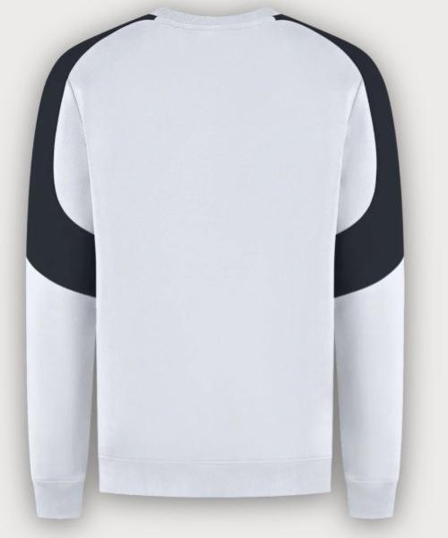 Tricorp Sweatshirt Bicolor Redefined, White-Anthracite