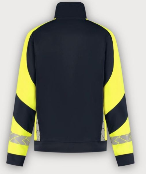 Tricorp Warnschutz Sweatjacke Reflective Redefined Damen, Ink-Fluor Yellow