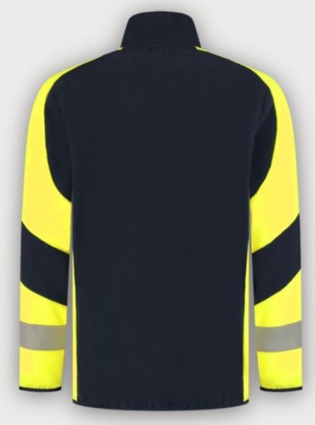 Tricorp Warnschutz Fleecejacke Reflective Redefined, Ink-Fluor Yellow