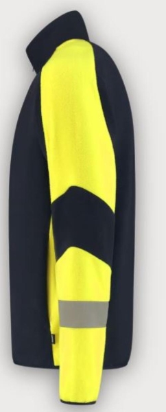 Tricorp Warnschutz Fleecejacke Reflective Redefined, Ink-Fluor Yellow