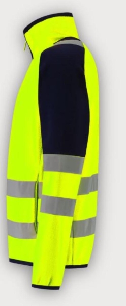 Tricorp Warnschutz Fleecejacke High Vis Redefined, Fluor Yellow-Ink