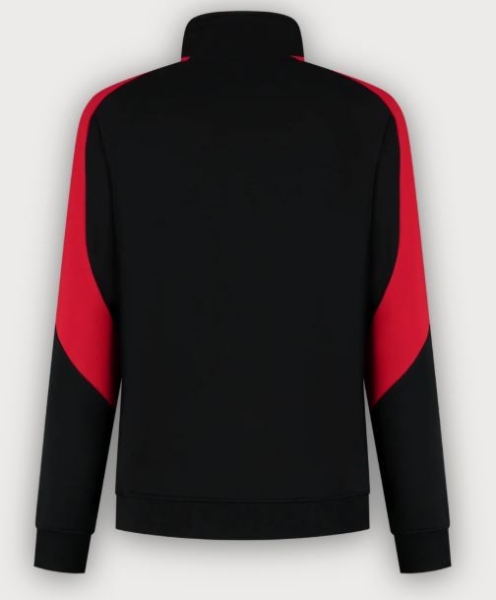 Tricorp Sweatjacke Bicolor Redefined Damen, Black-Brightred