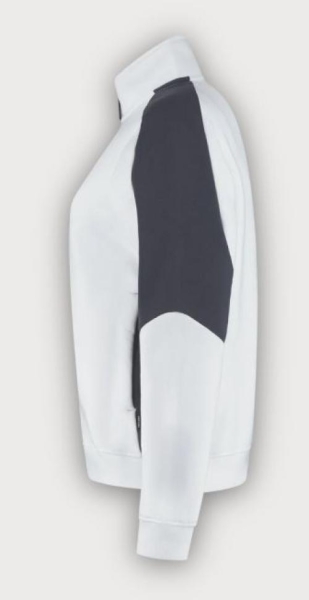 Tricorp Sweatjacke Bicolor Redefined Damen, White-Anthracite