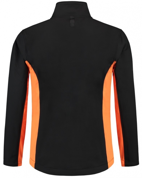 TRICORP-Softshell-Arbeits-Berufs-Jacke, Bicolor, 340 g/m, black-orange