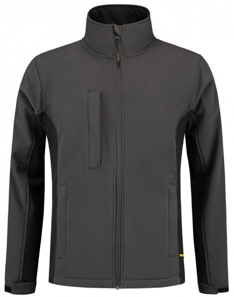 TRICORP-Softshell-Arbeits-Berufs-Jacke, Bicolor, 340 g/m, darkgrey-black