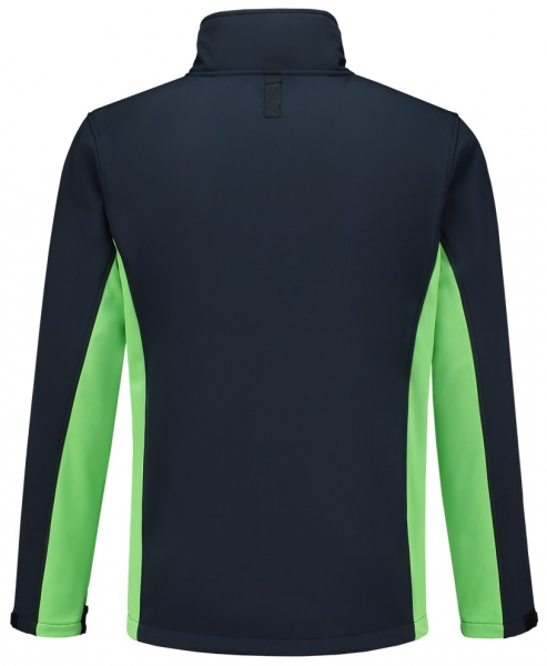 TRICORP-Softshell-Arbeits-Berufs-Jacke, Bicolor, 340 g/m, navy-lime