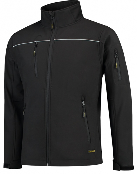 TRICORP-Softshell-Arbeits-Berufs-Jacke, Exzellent, Basic Fit, 340 g/m, black