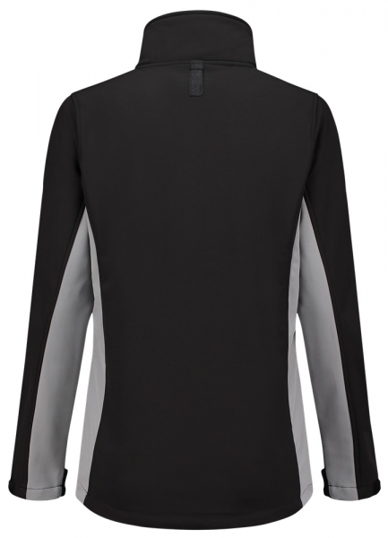 TRICORP-Damen-Softshell-Arbeits-Berufs-Jacke, Bicolor, 340 g/m, black-grey