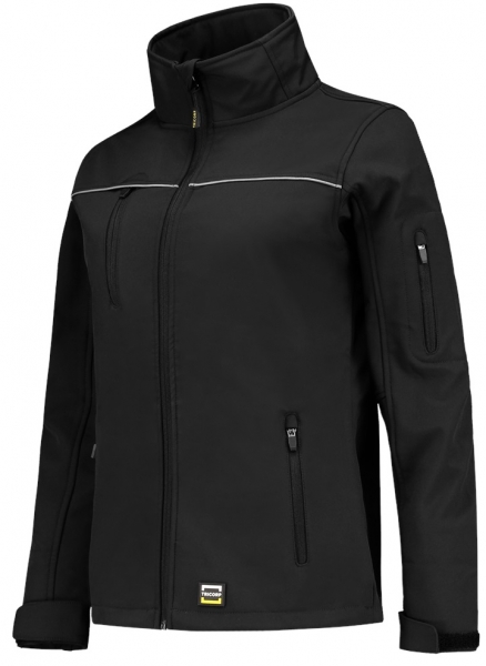 TRICORP-Softshell-Arbeits-Berufs-Jacke, Exzellent Damen, Basic Fit, 340 g/m, black