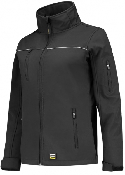 TRICORP-Softshell-Arbeits-Berufs-Jacke, Exzellent Damen, Basic Fit, 340 g/m, darkgrey