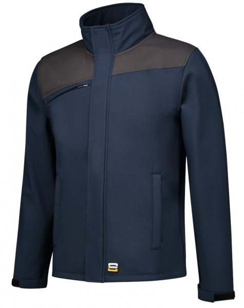 TRICORP-Softshell-Arbeits-Berufs-Jacke, Bicolor, Basic Fit, 340 g/m, ink-darkgrey