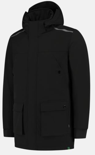 TRICORP-Winter Softshellparka Rewear, black