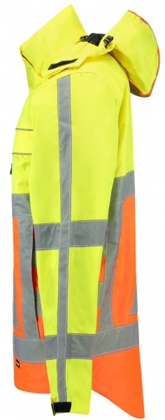 TRICORP-Warn-Schutz-Parka fr Verkehrsregler, 200 g/m, warnorange/warngelb