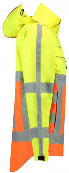 TRICORP-Warn-Schutz-Parka fr Verkehrsregler, 200 g/m, warnorange/warngelb