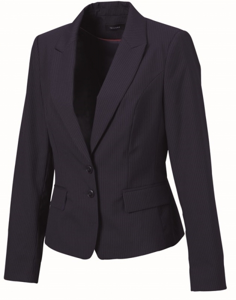 TRICORP-Blazer Damen, Basic Fit, 270 g/m, navy-stripe