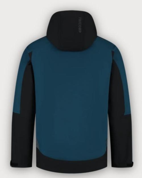 Tricorp Regenjacke Techshell Redefined, Teal-Black