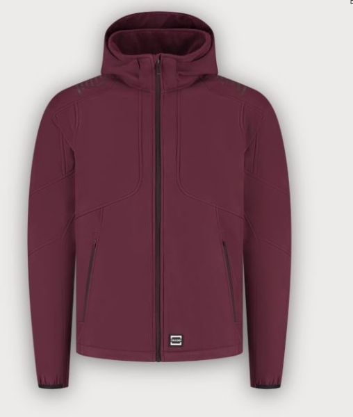 Tricorp Softshelljacke Kapuze Exzellent Redefined, Bordeaux