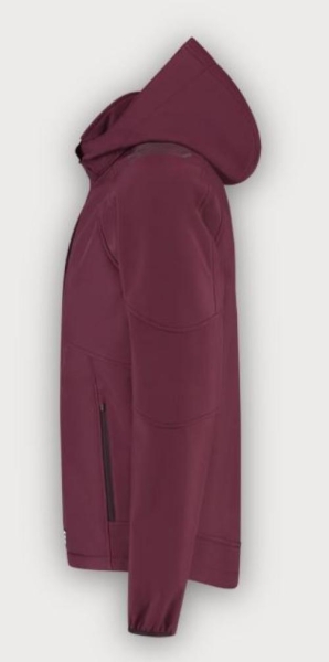 Tricorp Softshelljacke Kapuze Exzellent Redefined, Bordeaux