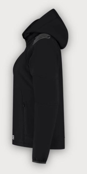 Tricorp Softshelljacke Kapuze Exzellent Redefined Damen, Black