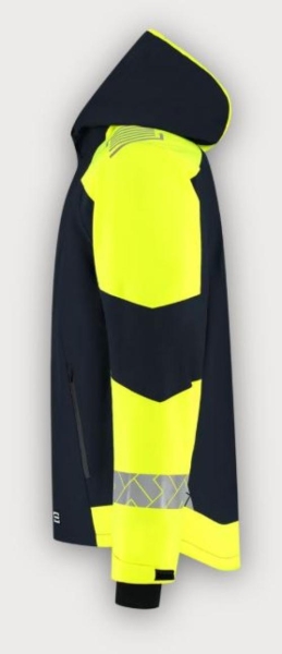 Tricorp Warnschutz Winterjacke Ripstop Reflective Redefined, Ink-Fluor Yellow
