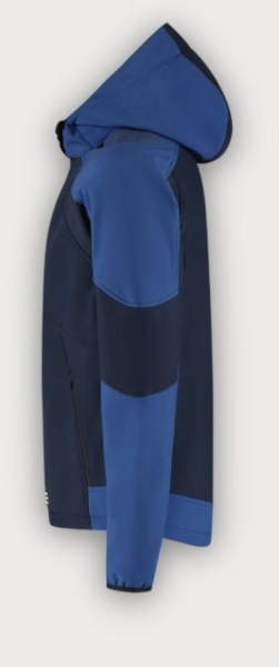 Tricorp Softshelljacke Kapuze Bicolor Redefined, Ink-Royal Blue