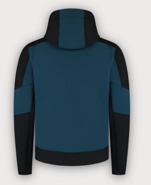 Tricorp Softshelljacke Kapuze Bicolor Redefined, Teal-Black