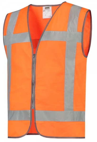 TRICORP-Warnweste RWS, Reiverschluss, Basic Fit, 130 g/m, orange