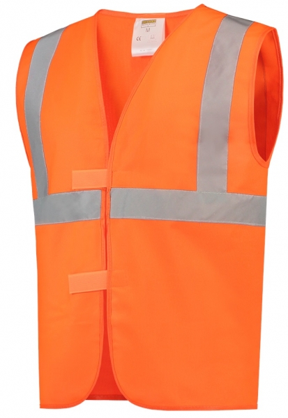 TRICORP-Warn-Schutz-Weste, EN ISO 20471, Basic Fit, 120 g/m, fluor orange