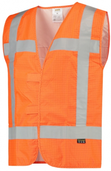 TRICORP-Warn-Schutz-Weste, RWS Flammschutz, antistatisch, Basic Fit, 200 g/m, orange