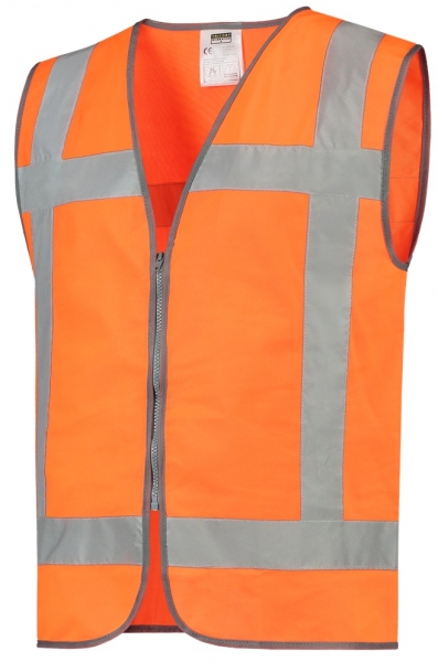 TRICORP-Warn-Schutz-Weste RWS Reissverschluss, Basic Fit, 120 g/m, orange