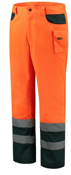 TRICORP-Arbeits-Berufs-Bund-Hose, EN ISO 20471, Bicolor, Basic Fit, 280 g/m, fluor orange-green