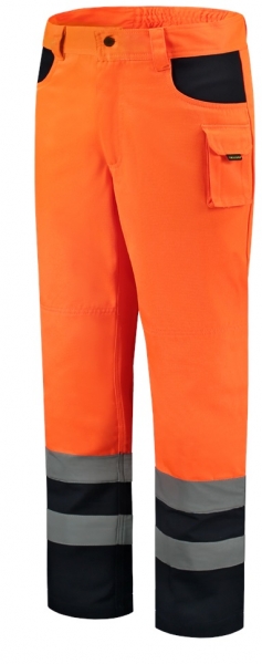 TRICORP-Arbeits-Berufs-Bund-Hose, EN ISO 20471, Bicolor, Basic Fit, 280 g/m, fluor orange-navy