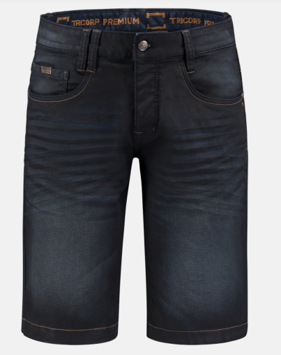TRICORP-Jeans-Shorts, Premium, Stretch, 360 g/m, denimblue