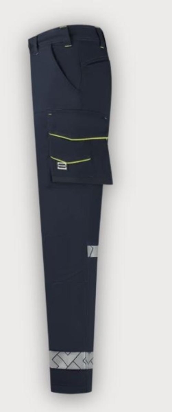 Tricorp Arbeitshose 2-Way Stretch Reflective Redefined, Ink-Fluor Yellow