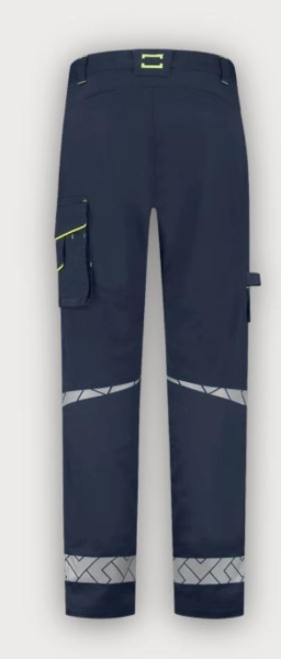 Tricorp Arbeitshose Funktionelle Stretch Reflective Redefined, Ink-Fluor Yellow