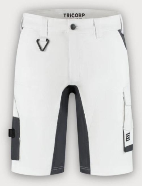 Tricorp Arbeitsshorts Funktionelle Stretch Redefined, White