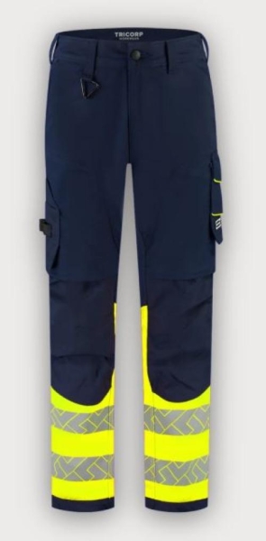 Tricorp Warnschutz Arbeitshose Funktionelle Stretch High Vis Redefined, Ink-Fluor Yellow