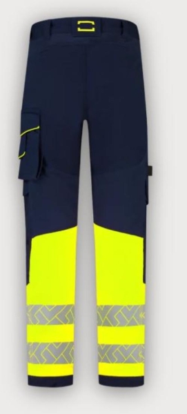 Tricorp Warnschutz Arbeitshose Funktionelle Stretch High Vis Redefined, Ink-Fluor Yellow