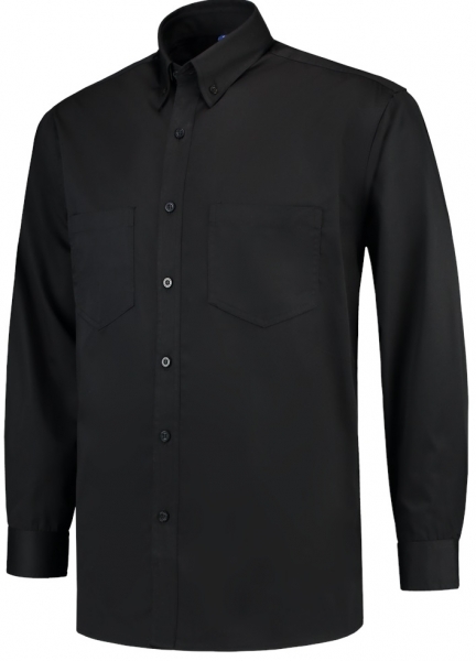 TRICORP-Casual-Arbeits-Berufs-Hemd, Langarm Basis, Basic Fit, 150 g/m², black